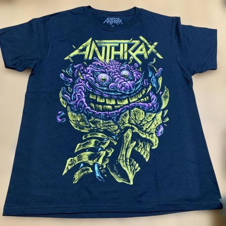 ANTHRAX★アンスラックス★2026年日本公演限定ＴシャツＡ★Lサイズ完売品