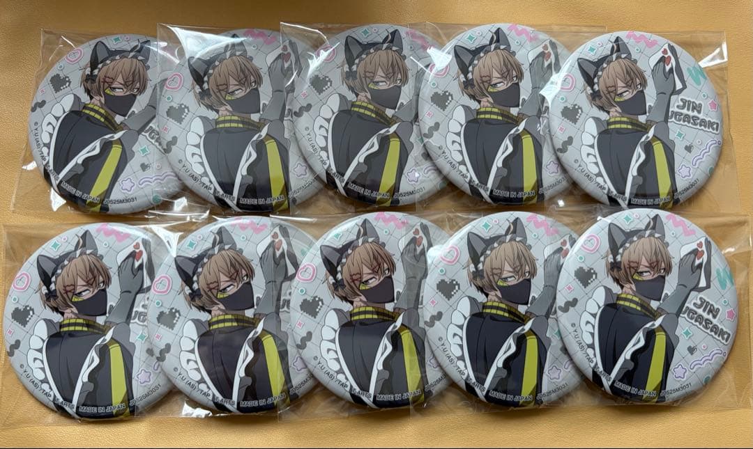 桃源暗鬼 ジャージメイド 缶バッジ 皇后崎迅