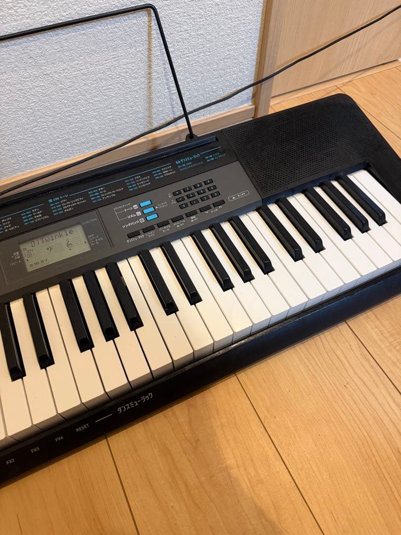 CASIOキーボードCTK-2550ブラック 61鍵