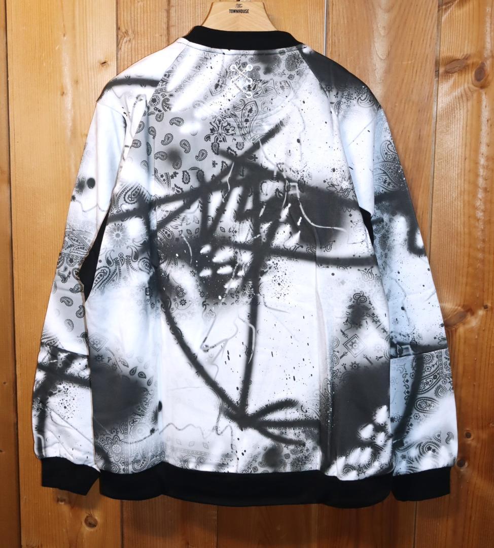 新品 ラッセルノゴルフ クルーネック プルオーバー スプレーペイズリー (5)Ⓗ
