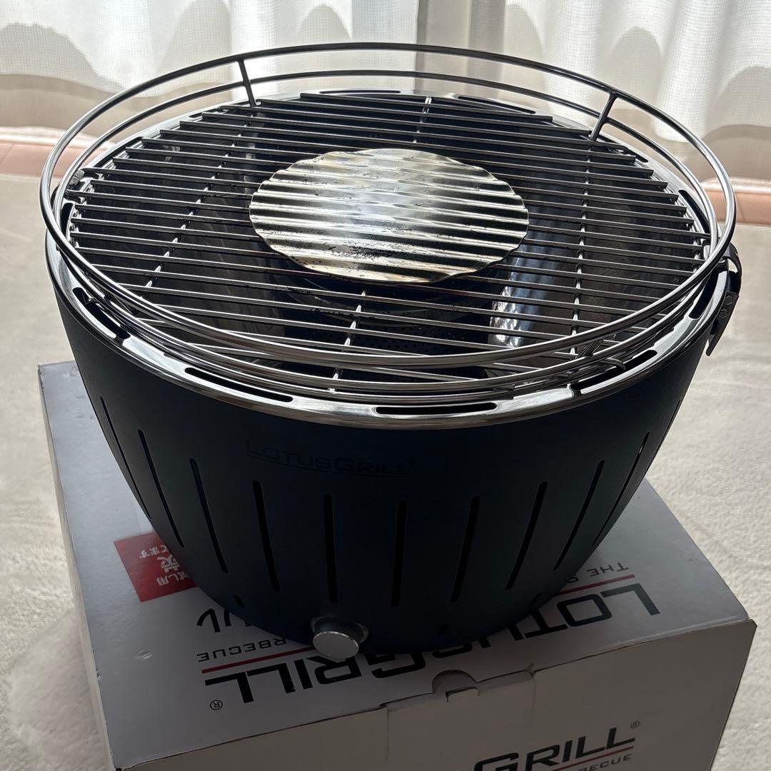 ロータスグリル スモークレスバーベキュー　レギュラー　ダークグレー