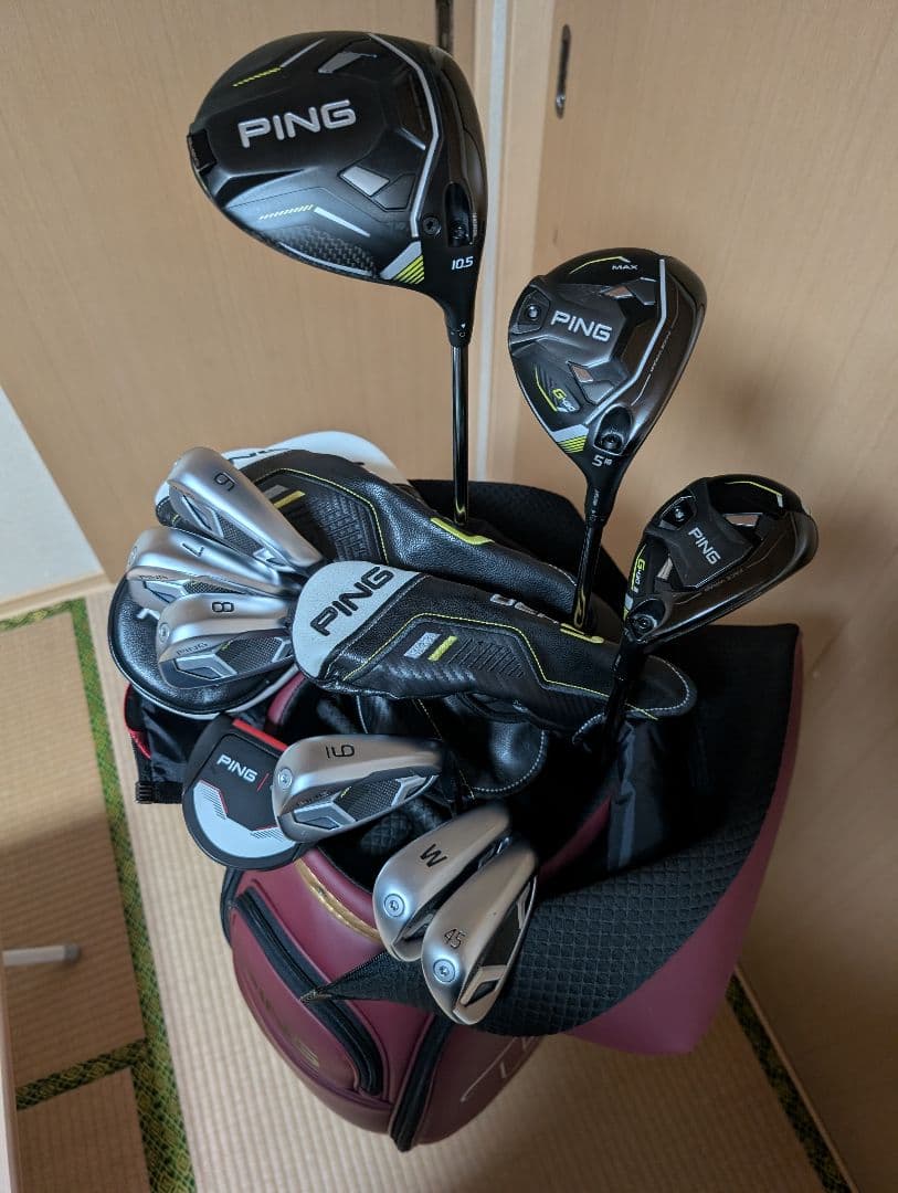 PING G430 クラブセット キャディーバッグ付き