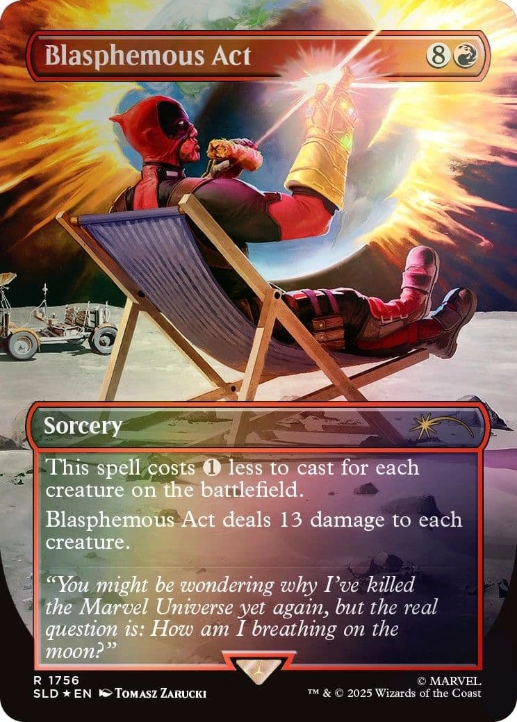 MTG Secret Lair x Marvel’s Deadpool 英語版F