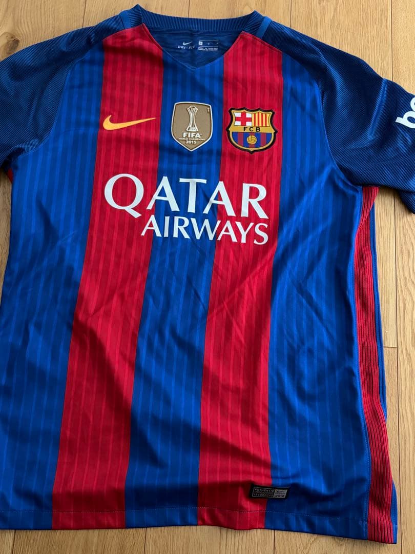 【cwc優勝ロゴ入り】FCBarcelona 16-17 ユニフォーム Aゴメス