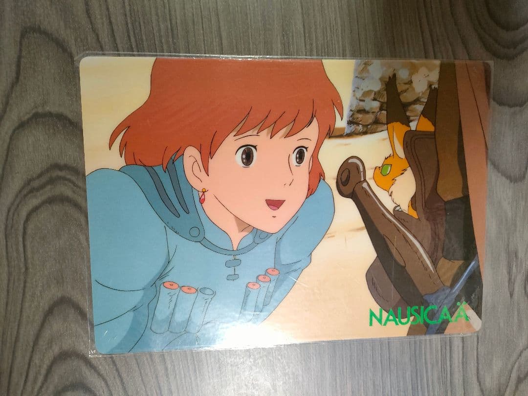 激レア！風の谷のナウシカ新品未開封下敷き5枚、未使用に近い1枚計6枚　まとめ売り