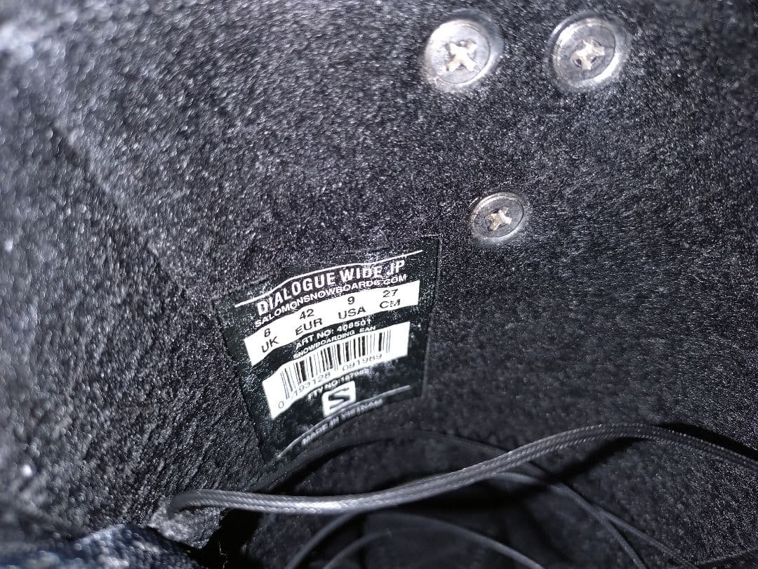 SALOMON DIALOGUE WIDE JP 19-20　スノーボードブーツ