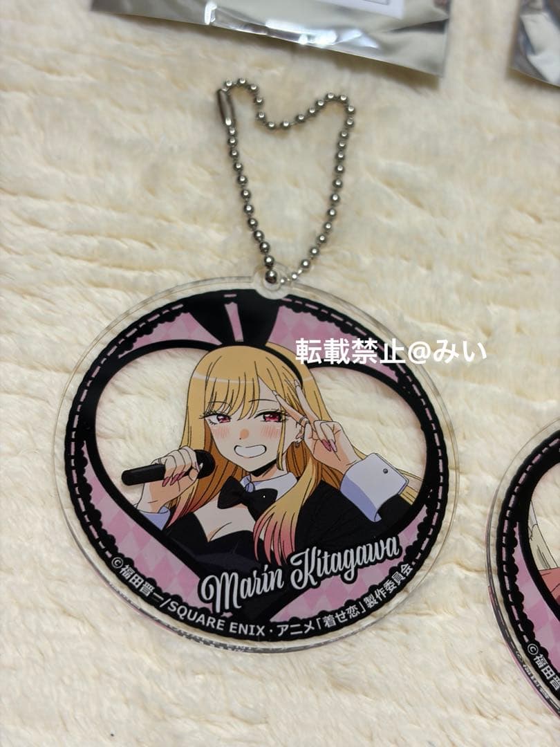 【新品未使用】その着せ替え人形は恋をする カラ鉄コラボ コースター&アクキー