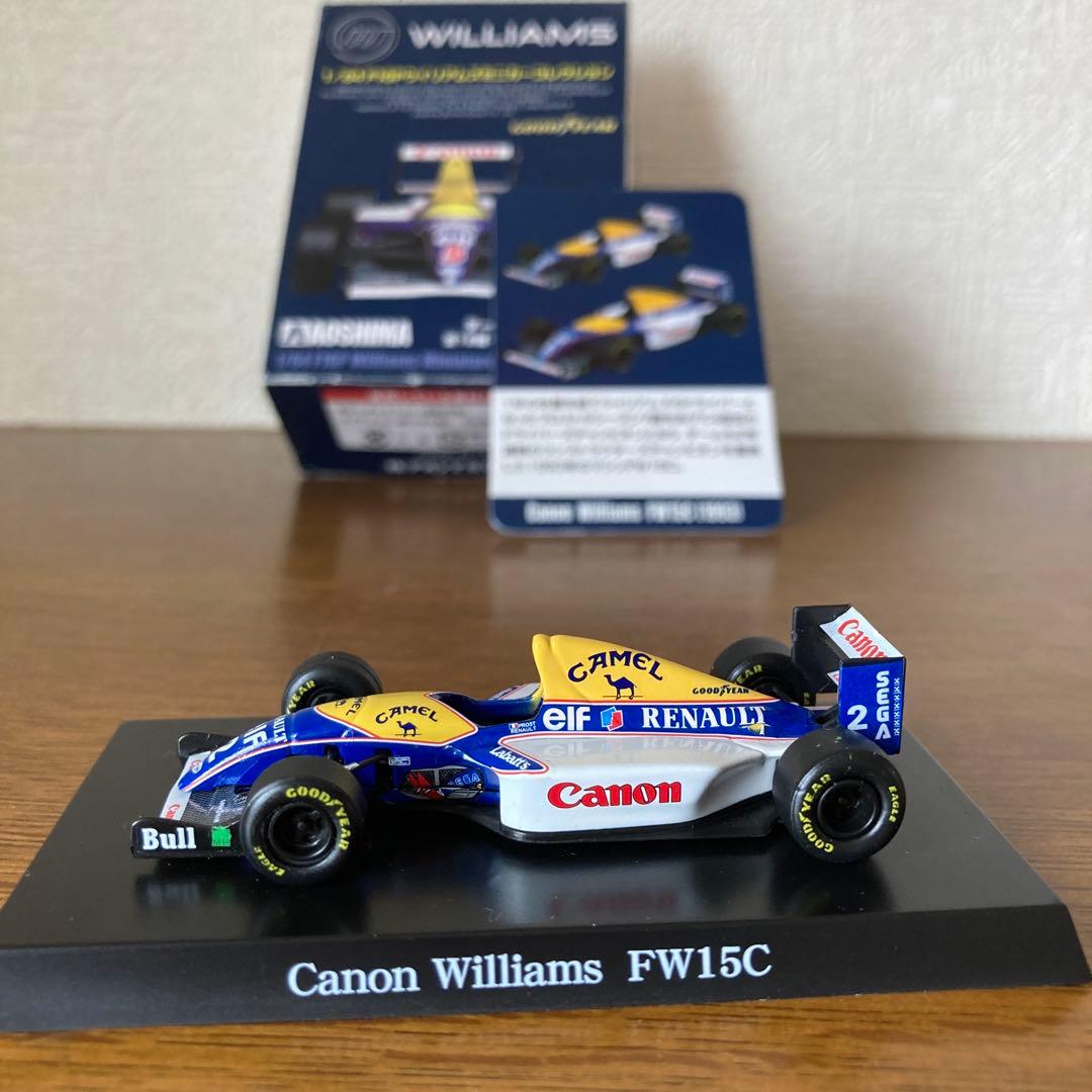 ミニカー CAMEL Canon Williams FW15C 1/64