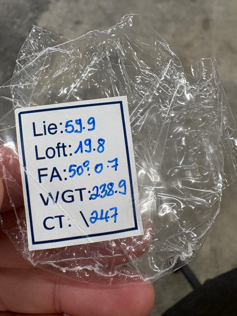 CT247 テーラーメイド ツアー支給品 ステルスプラス3U レスキュー
