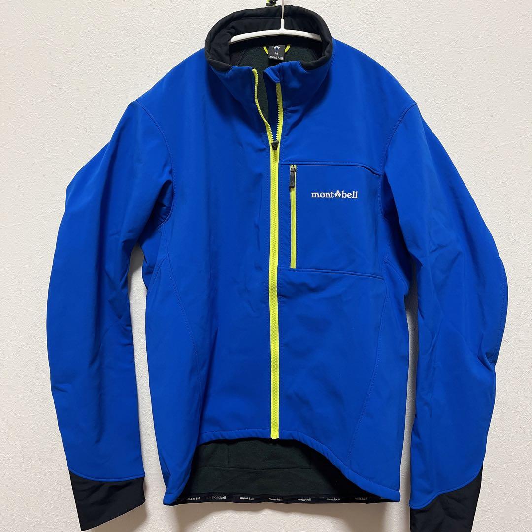 【美品】モンベル　ウィンターサイクルトレーナージャケット　Mサイズ
