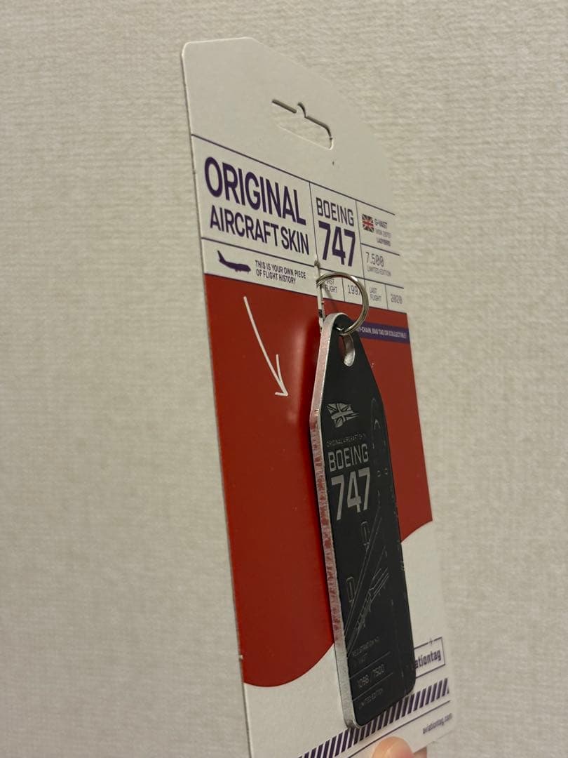 Aviationtag ヴァージン航空 B747 LADYBIRD