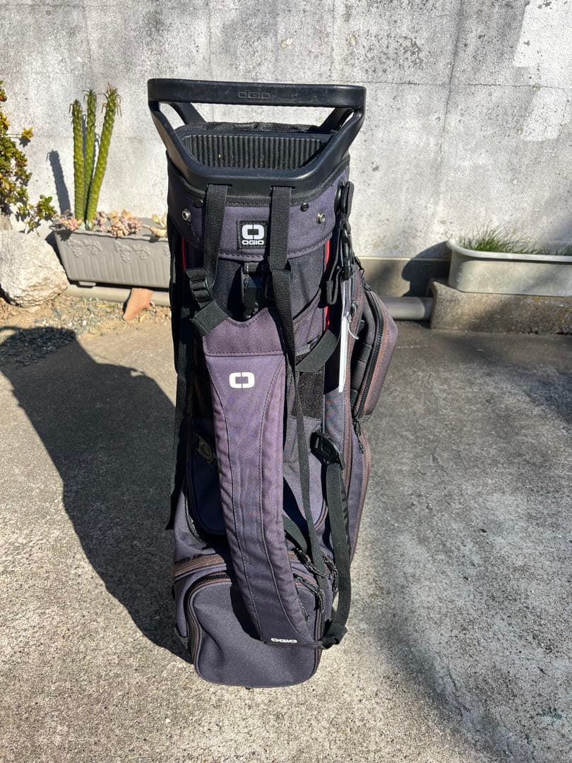 タイムセール 2月5日まで Ogio ブラック キャディバッグ　14分割