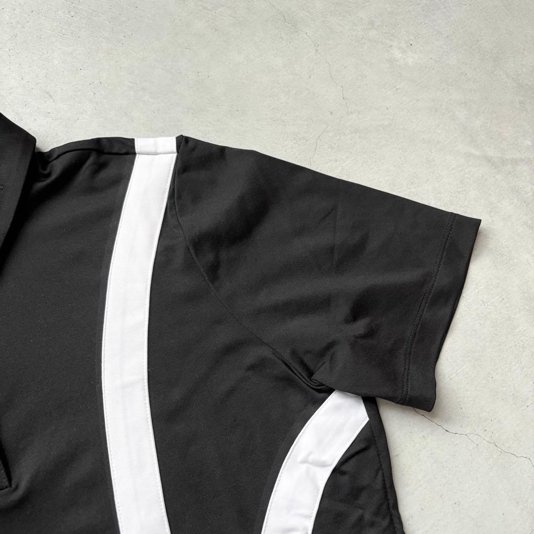 【美品】PXG パーソンズエクストリームゴルフ コントラストストライプ 半袖ポロ