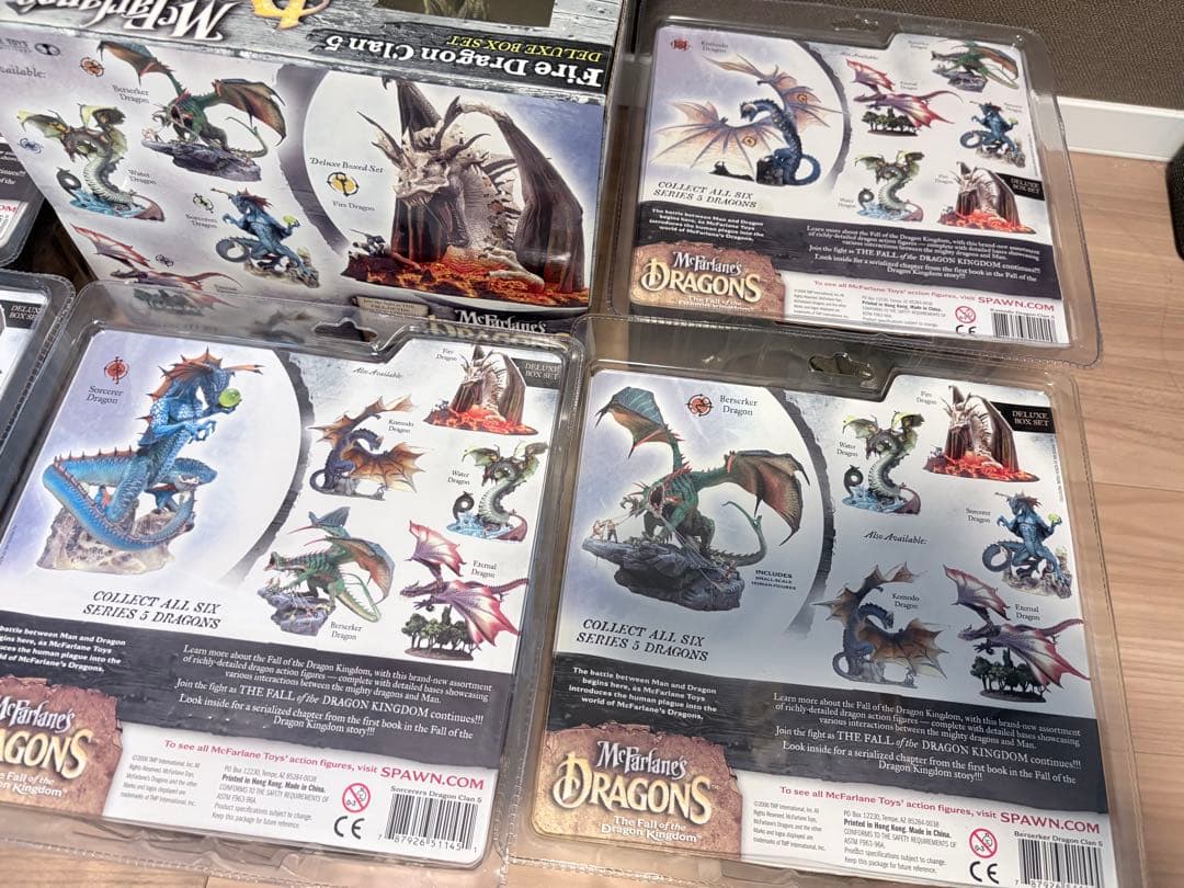 【未開封・極美品】マクファーレン ドラゴン シリーズ5 コンプリートセット
