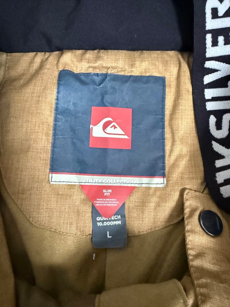 QUIKSILVER スノーボードパンツ ベージュ