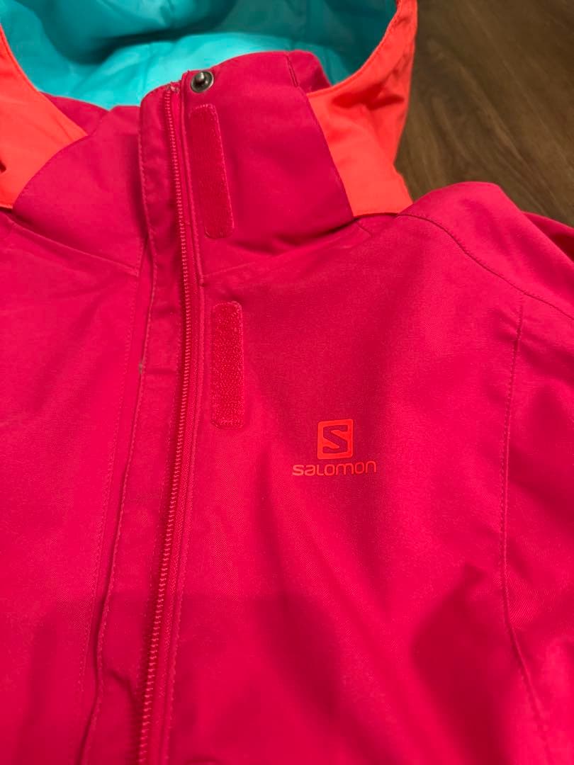 Salomon 女性用スキーウェア フード付き 新品