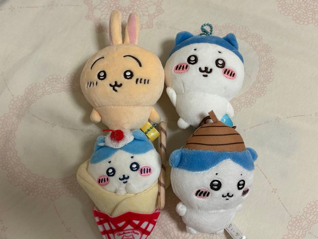 ちいかわ　ハチワレ　マスコットキーホルダー