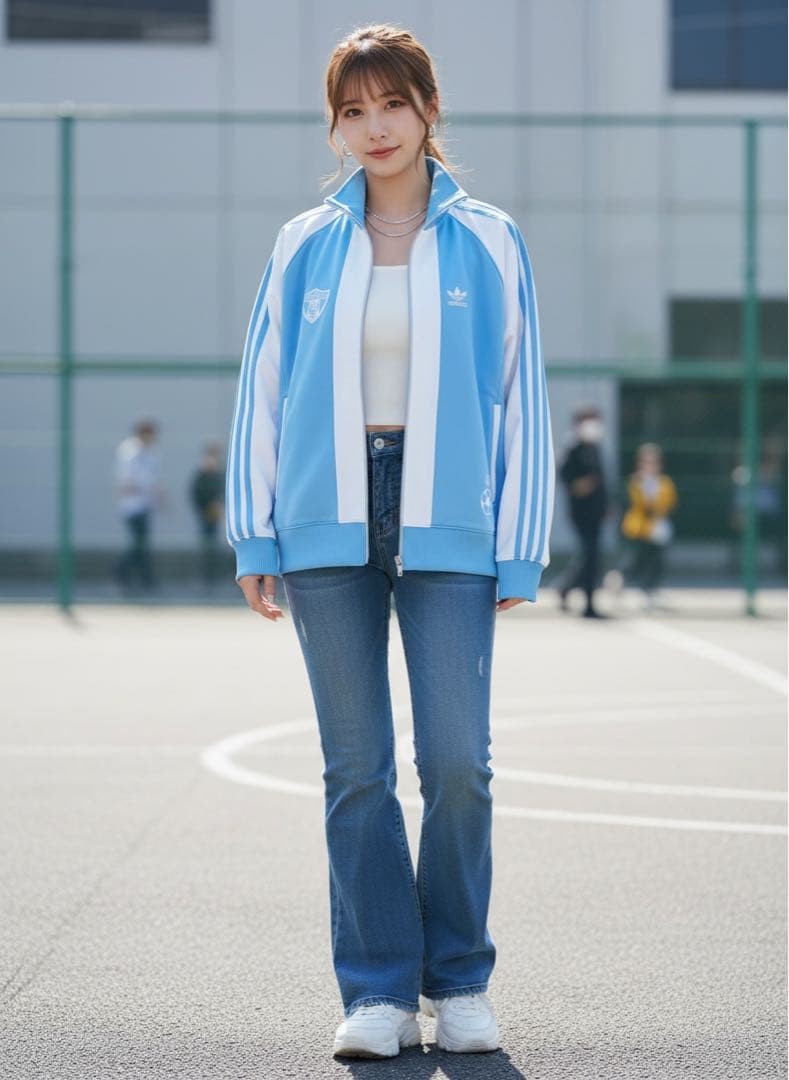 【希少】00s adidas トラックジャケット グアテマラ サッカージャージ