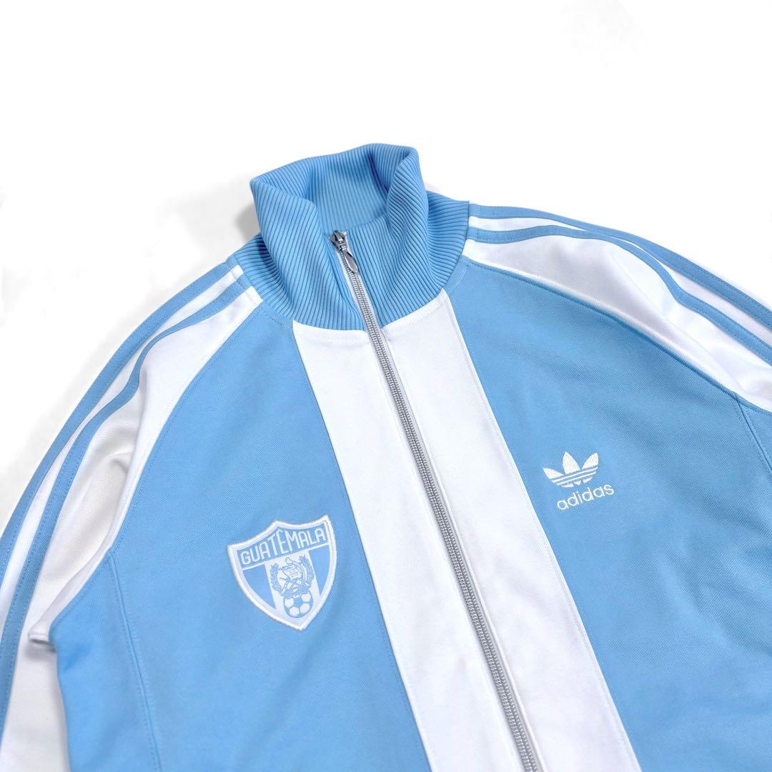 【希少】00s adidas トラックジャケット グアテマラ サッカージャージ