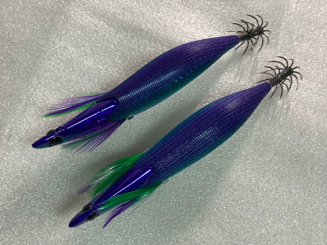 ダートマックス　TR 30g パープルボーダーグリーン　ティップラン　エギ