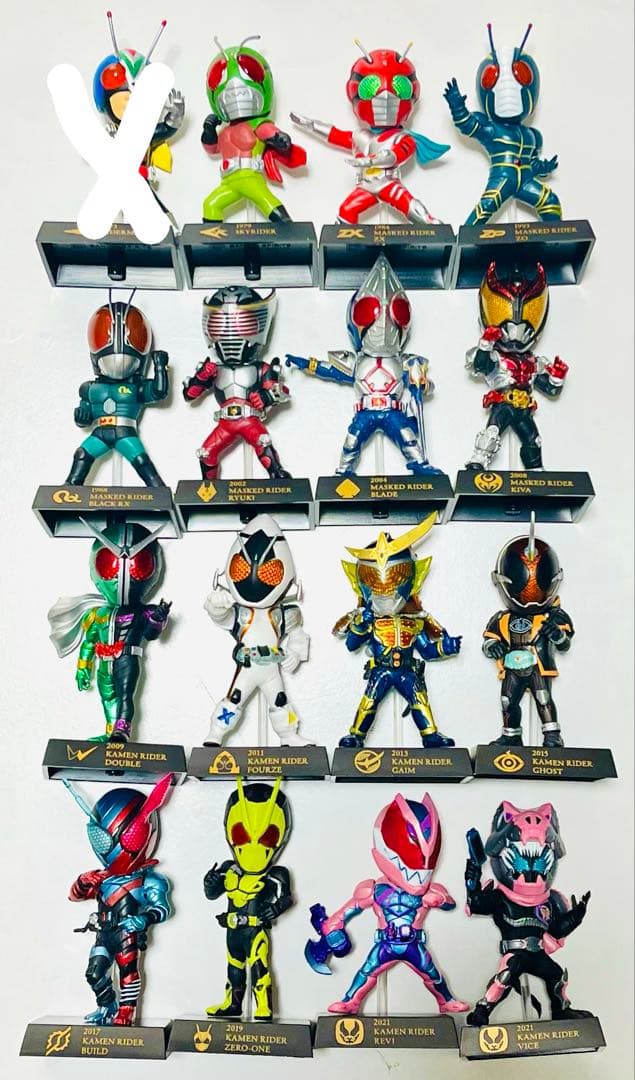仮面ライダー 50th anniversary deforme-x セミコンプ