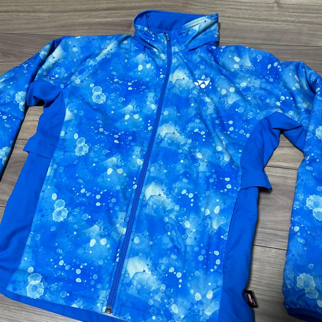 YONEX レディース ウィンドウォーマー ジャケット L ブルー