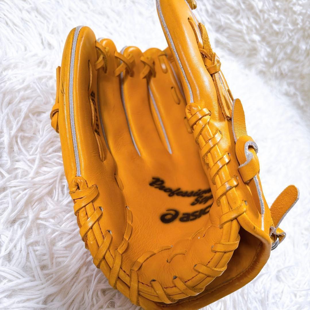 【希少☆美品☆左投げ】アシックス限定ダルビッシュ有モデル　軟式グローブ　野球
