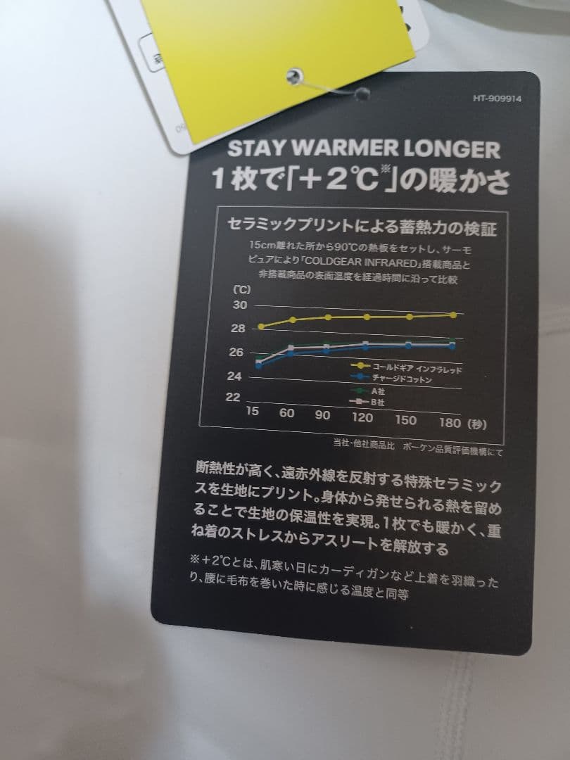 新品✰アンダーアーマーgolfシャツ/コールドギアインフラレッドXXL　＋2℃暖