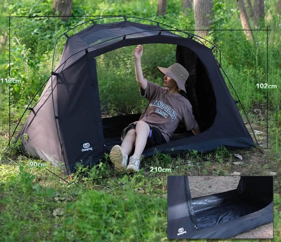 GoGlamping SKY EYE テント TC & 専用フライシート セット