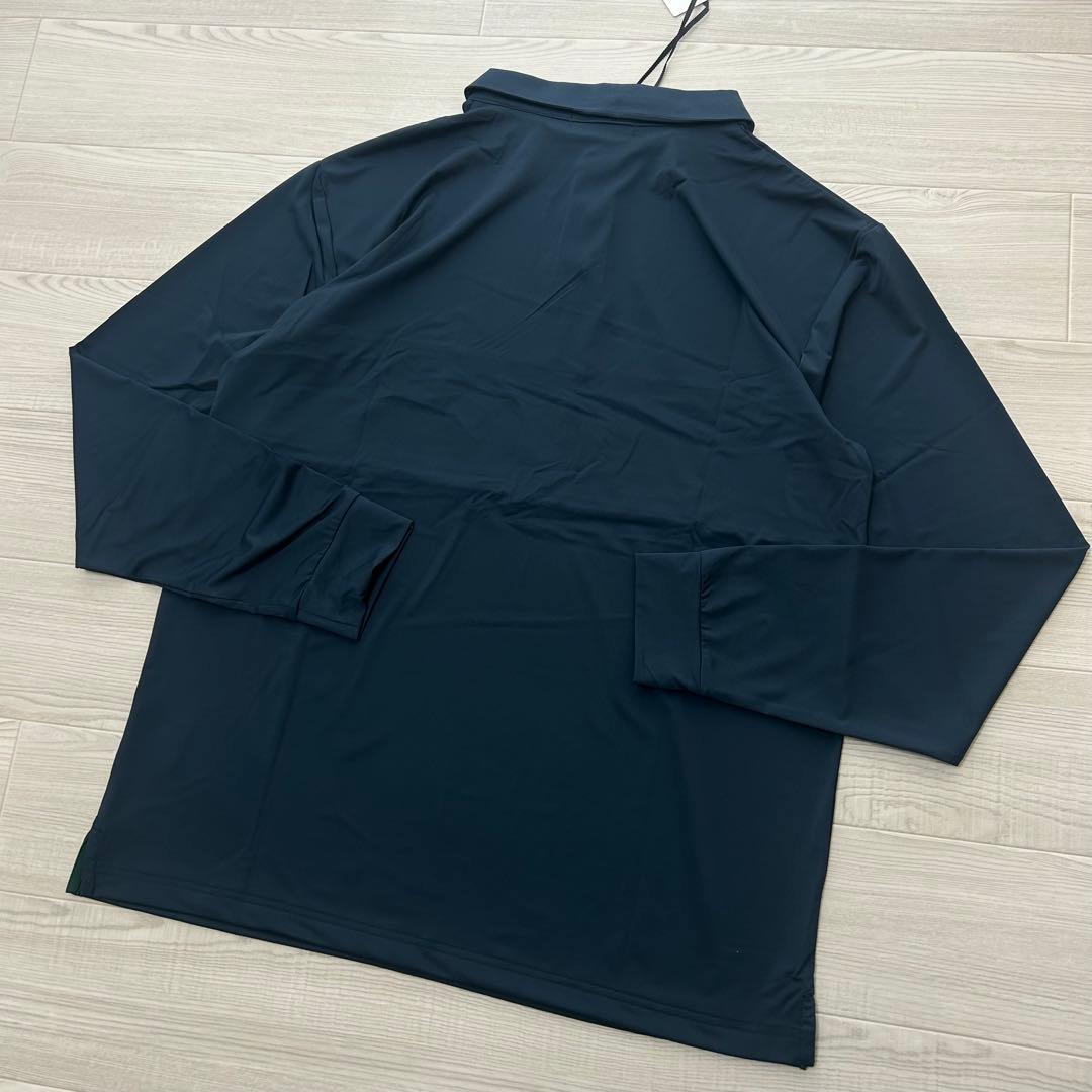 新品　CPG GOLF ポロシャツ　長袖　ネイビー　春夏　速乾　サイズ4