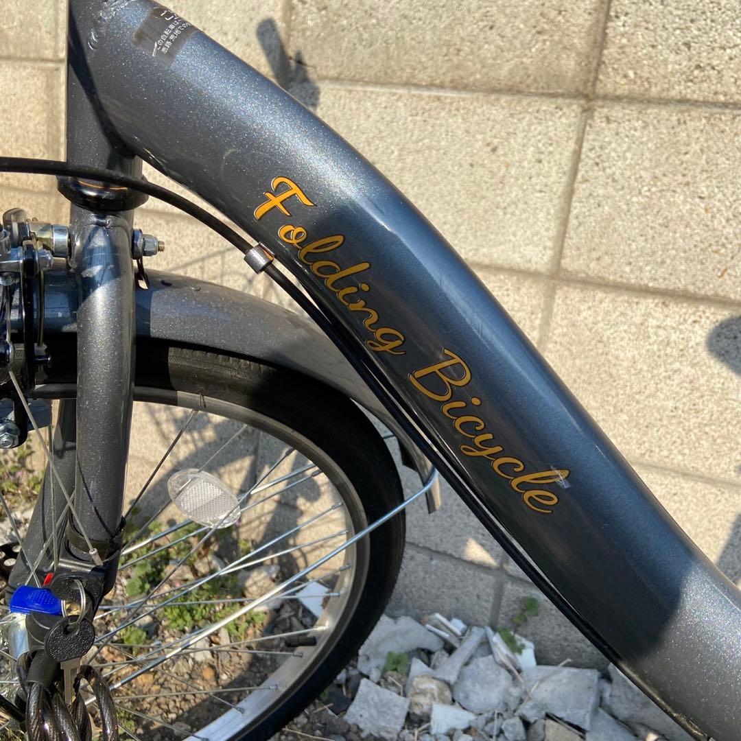 折りたたみ自転車 Fording Bicycle 7段変速ギア