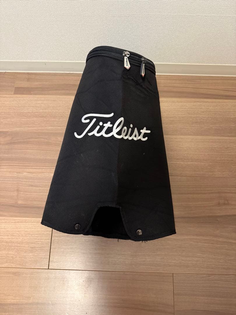 Titleist ゴルフ キャディバッグ 黒/白/赤