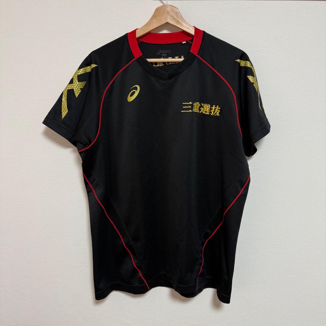 【美品】ALLJAPAN 国体 アシックス asics Tシャツ Oサイズ