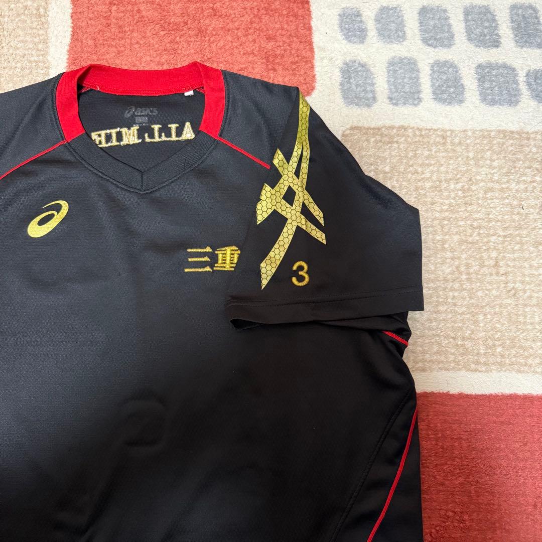 【美品】ALLJAPAN 国体 アシックス asics Tシャツ Oサイズ