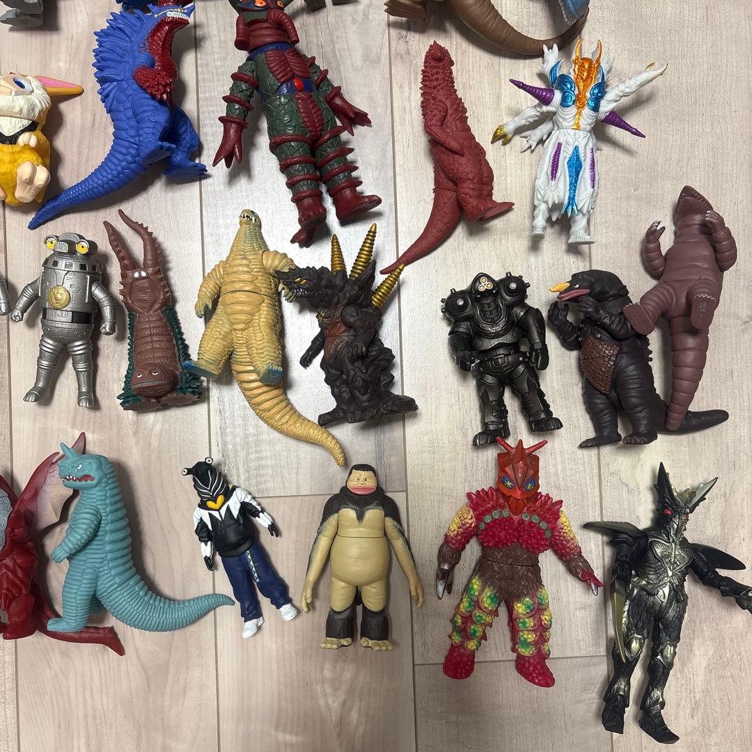 ウルトラマン＆ウルトラ怪獣ソフビ　53体まとめ売り