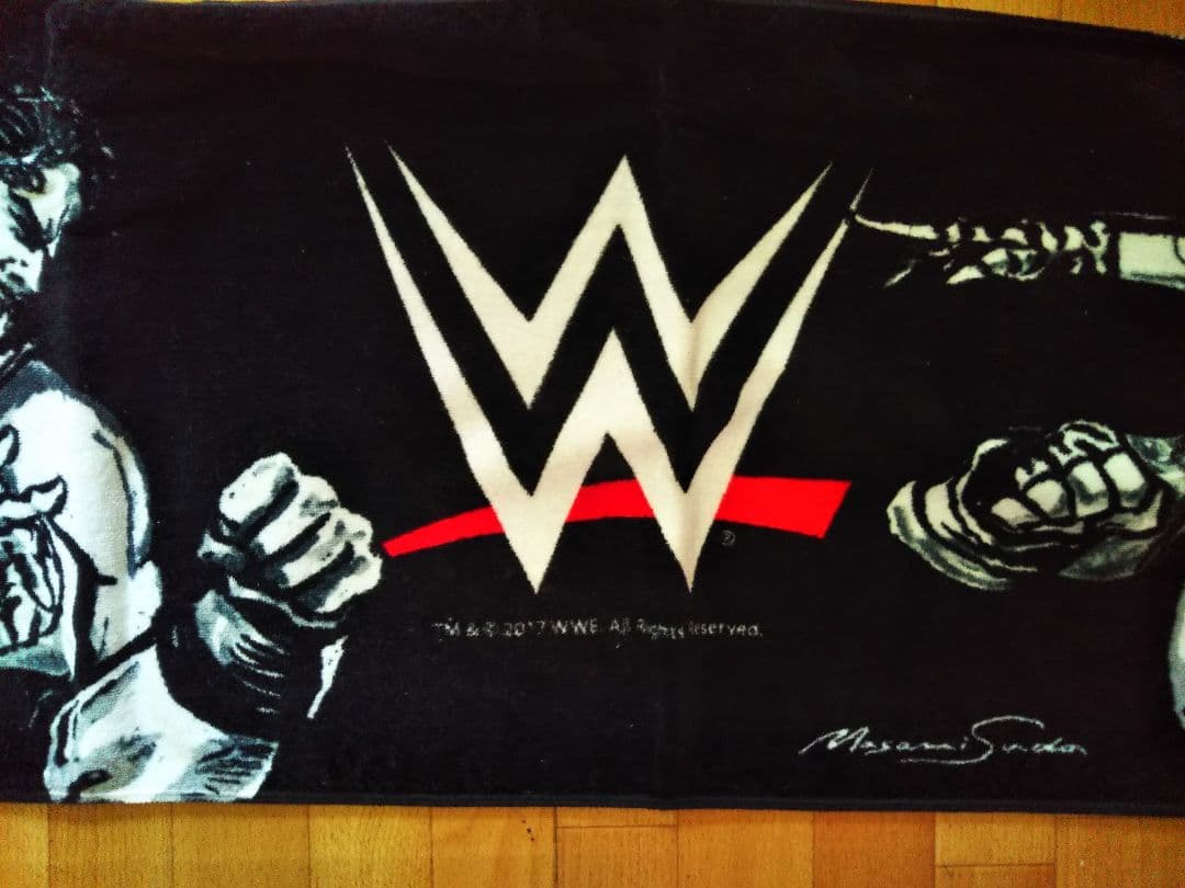 WWE LIVE TOKYO 2019グッズ タオル 中邑真輔