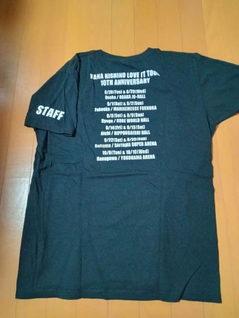 Kana Nishino 10th Anniversary Tour Tシャツ