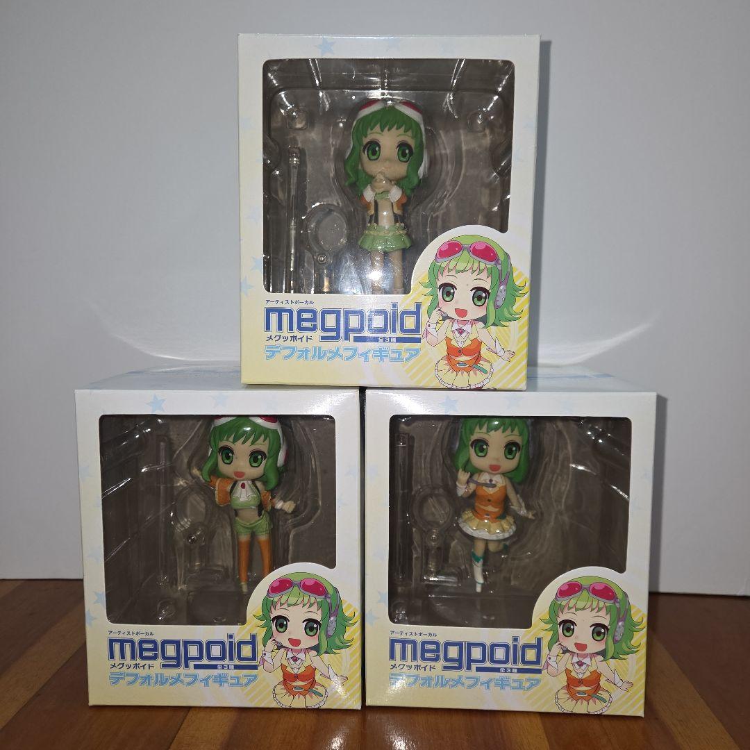 メグッポイド gumi デフォルメフィギュア 3体セット