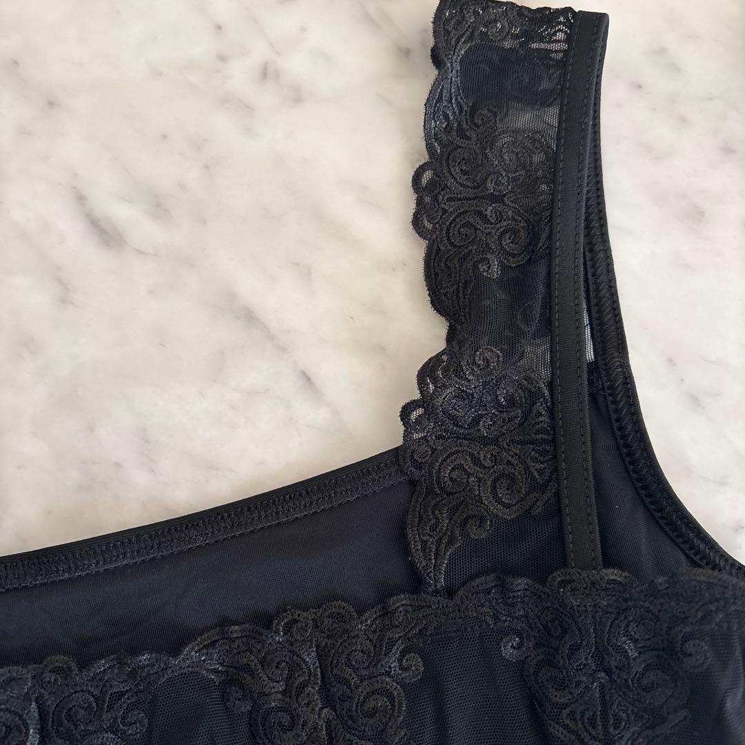 Wear Moi ウェアモア　新品　ブラック レースバック レオタード