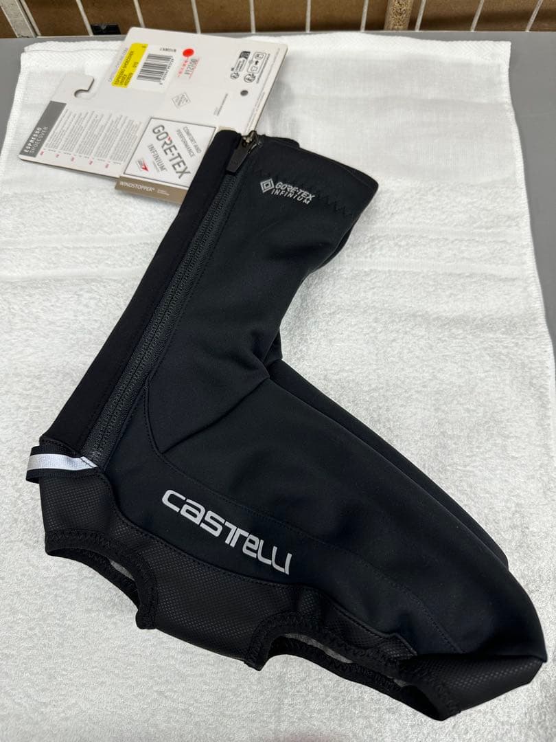 新品CASTELLI GORE-TEX シューズカバー ブラックSサイズ