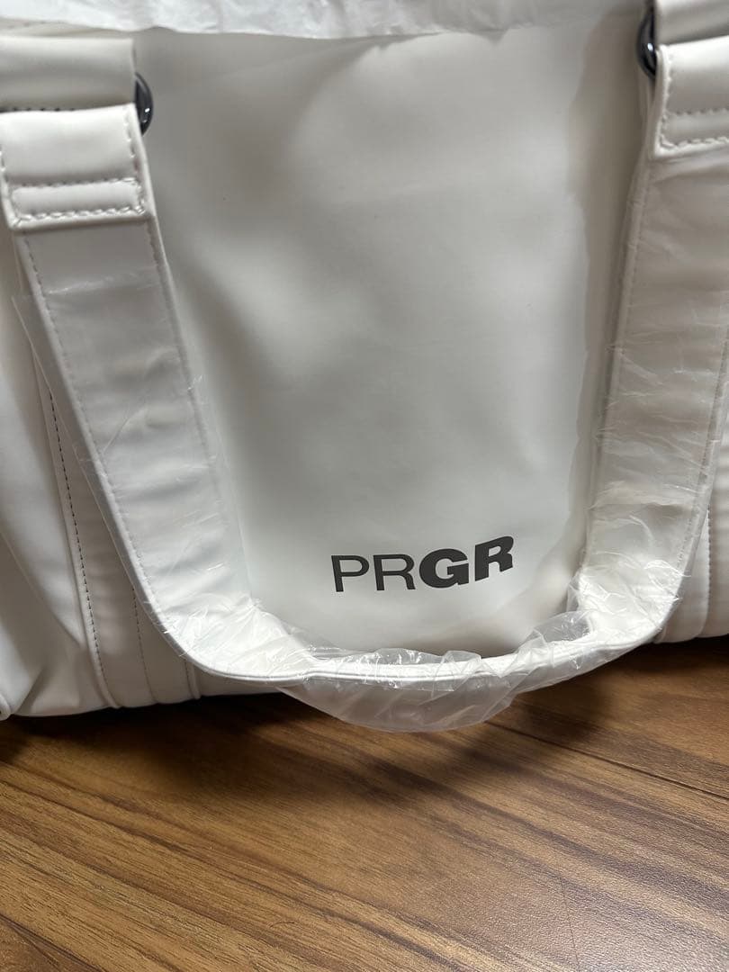 新品✨PRGR ゴルフバッグ ホワイト