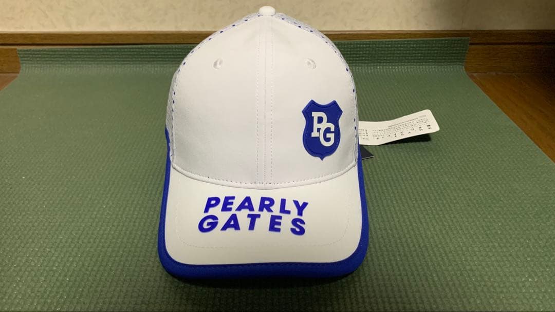 PEARLY GATES パーリーゲイツ キャップ 帽子 ホワイト 新品未使用