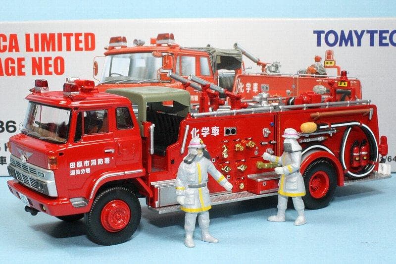 LV-N36a　日野 KB324型 化学消防車 田原市消防署 77年式