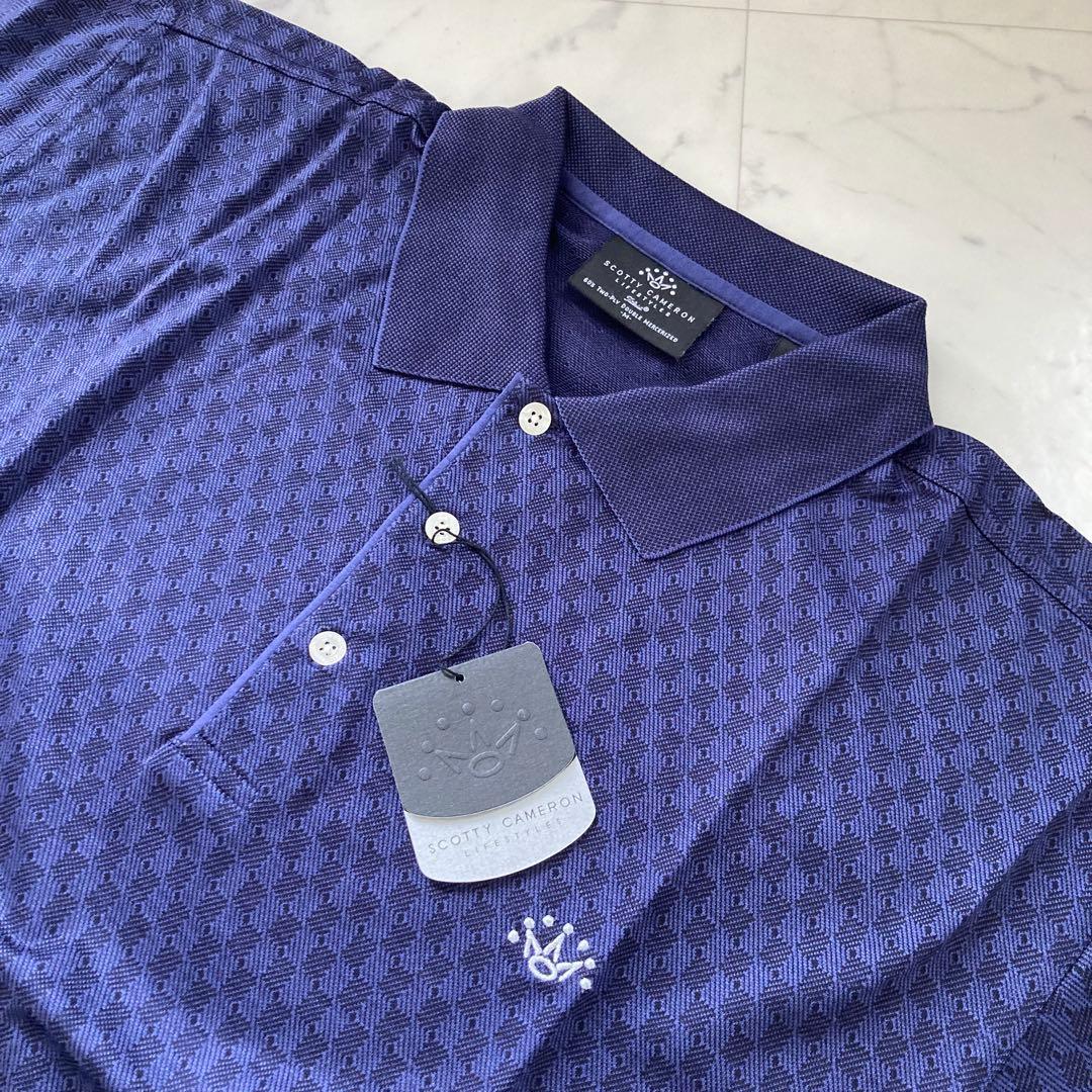 【新品】Scott Cameron スコッティキャメロン チェック柄ポロシャツ