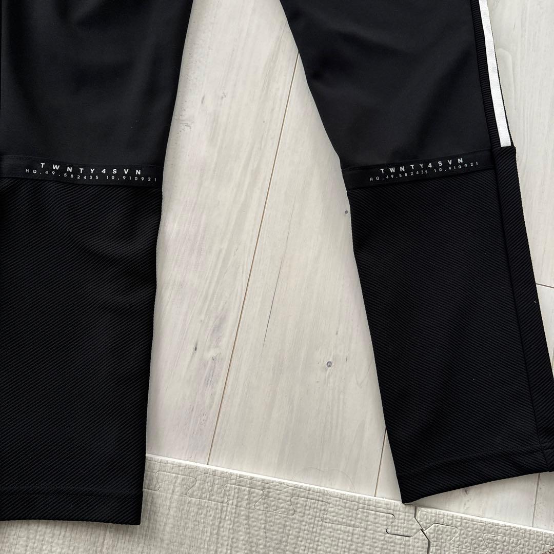 adidas ブラック ジャージセット