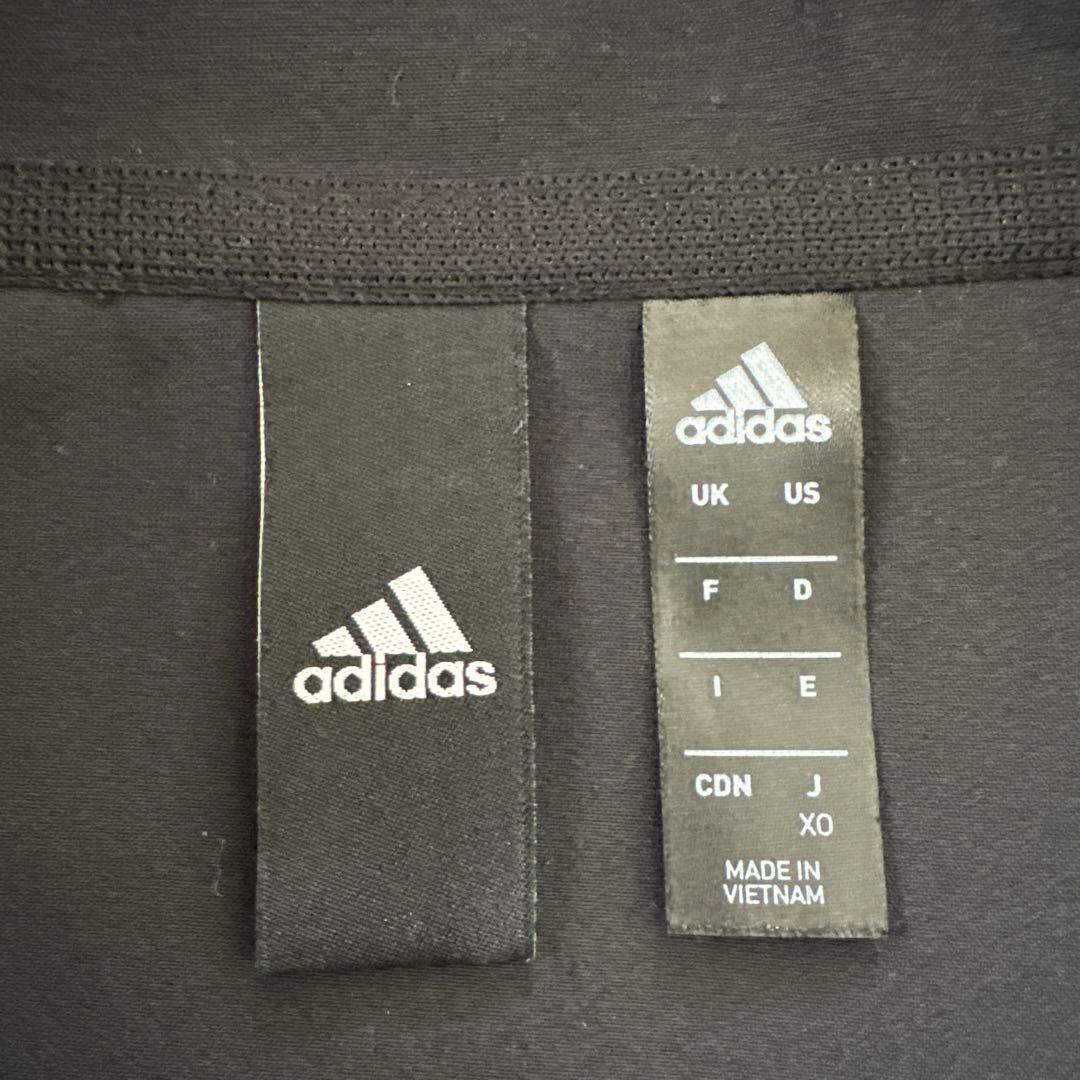 adidas ブラック ジャージセット