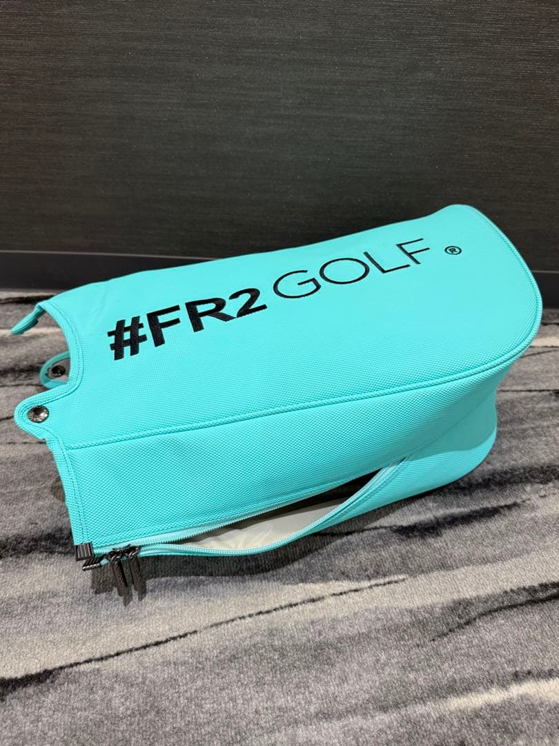 【極美品】FR2GOLF 沖縄限定キャディバッグ＆カバーセット ターコイズブルー