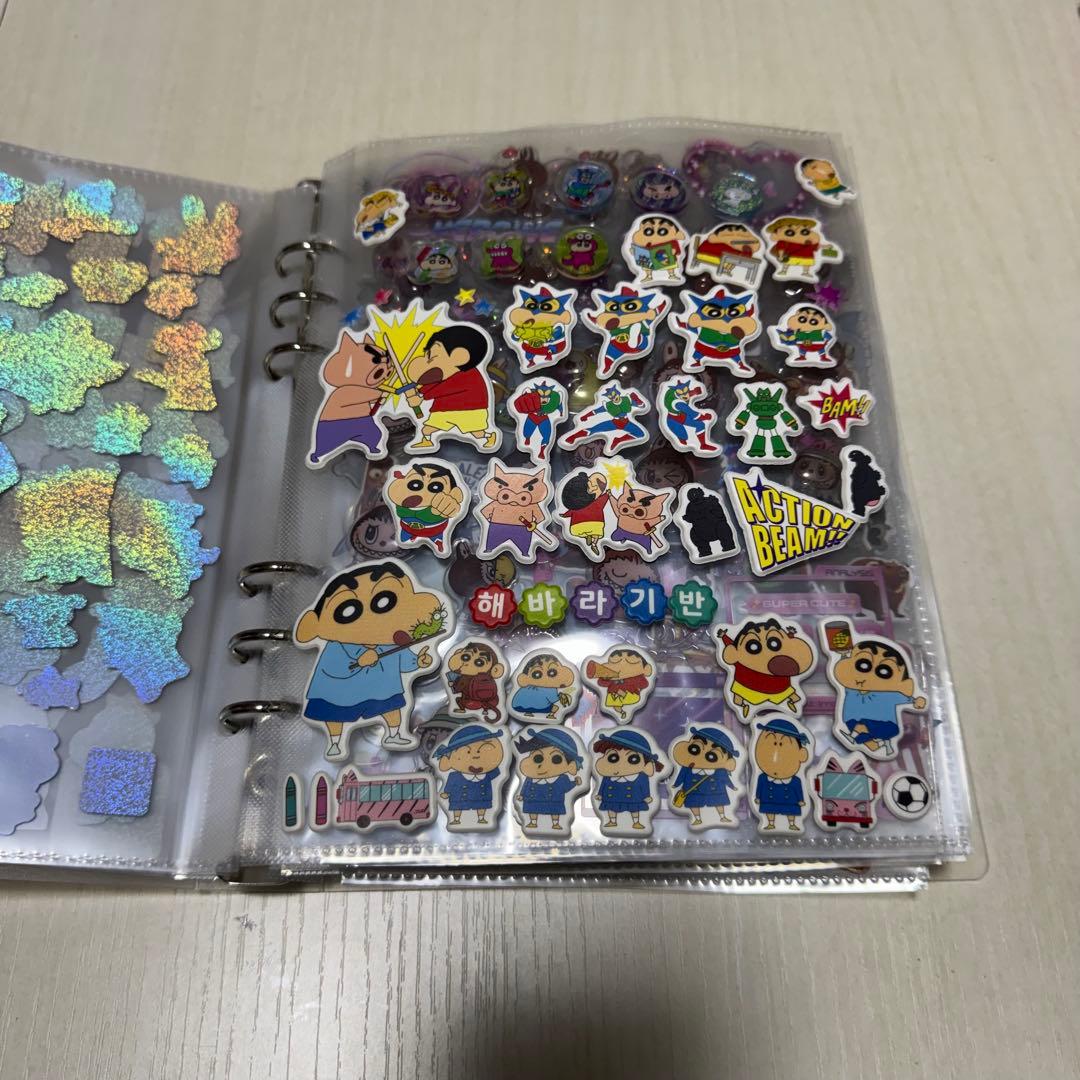 シール帳　完成品　全25ページ
