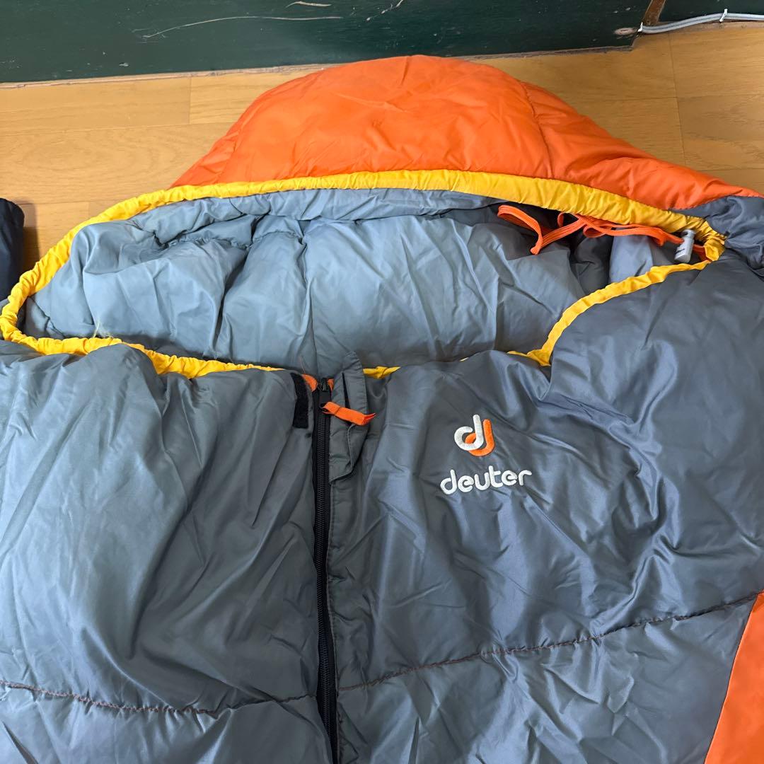 ドイター　シュラフ　寝袋　冬用　deuter stargazer -7℃