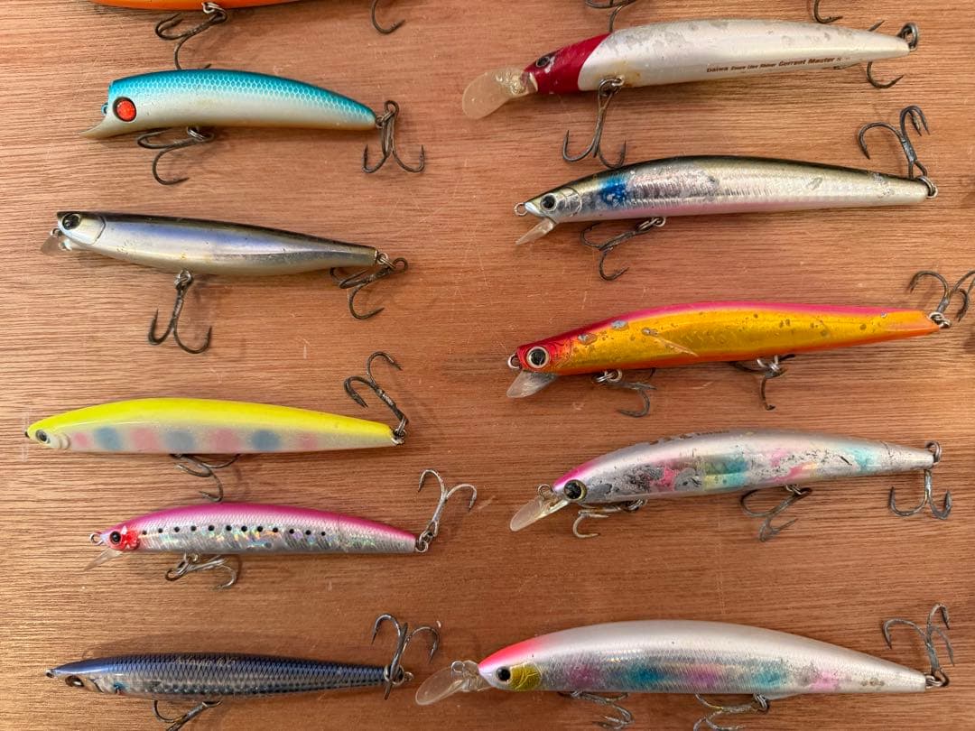 ルアー 43個 まとめ売り ミノー系 シーバス等 釣具セット